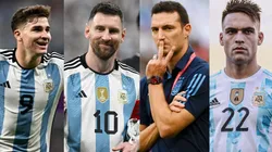 Messi, Julián, Lautaro y Scaloni, los argentinos nominados a los Globe Soccer Awards