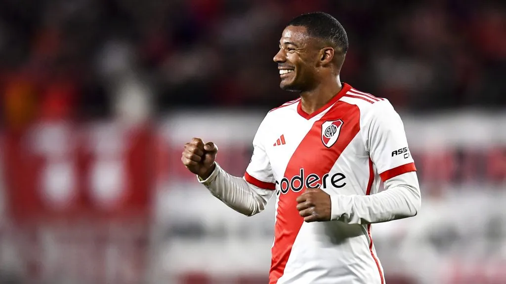 De La Cruz, uno de los jugadores más importantes de River. (Foto: Getty)