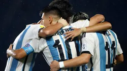 Argentina lució y goleó ante Venezuela.