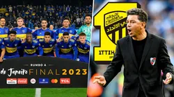 El Al Ittihad de Marcelo Gallardo y Boca Juniors fueron nominados al Mejor Equipo del 2023 en los Globe Soccer Awards. Getty Images.