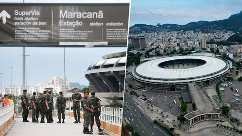 Casi dos mil efectivos de seguridad estarán a disposición del Brasil vs. Argentina que se jugará este martes 21 de noviembre en el Maracaná. Getty Images.