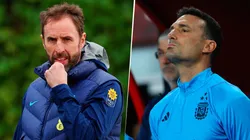 Gareth Southgate dijo que quiere que la Selección de Inglaterra ascienda al primer lugar del Ranking FIFA que ocupa Argentina. Getty Images.
