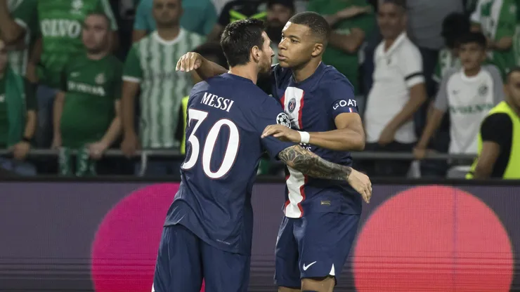 Messi y Mbappé, juntos en Paris Saint-Germain.