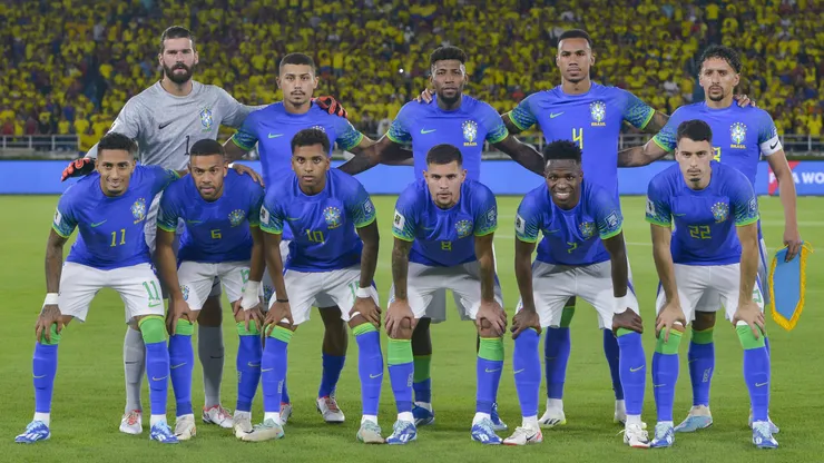Rodrygo Goes, delantero de Brasil, habló en la previa del duelo contra Argentina.