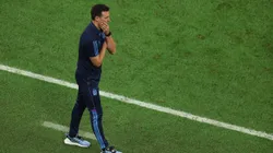 Lionel Scaloni en la final del mundo.