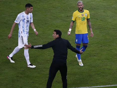 Los equipos de Scaloni en su historial con Brasil