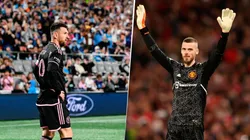David De Gea estaría a detalles de sumarse al Inter Miami de Lionel Messi. Getty Images.