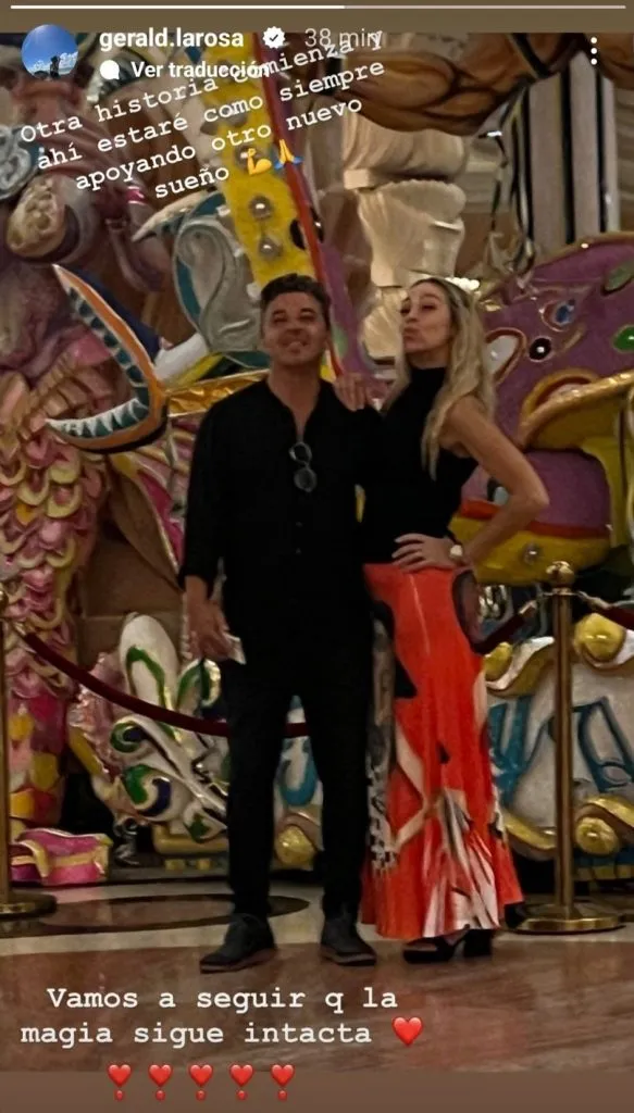 Geraldine La Rosa, la esposa de Marcelo Gallardo, y un emotivo posteo en Instagram.