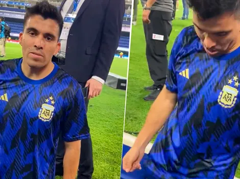 VIDEO VIRAL | El incómodo momento del Huevo Acuña con una hincha en La Bombonera