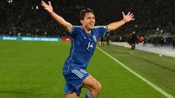 Federico Chiesa fue figura de Italia ante Macedonia del Norte por sus dos goles.