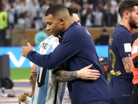 Mbappé reveló lo primero que le dijo Messi luego de ganarle la final del Mundial 2022