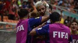 Goleada y clasificación a octavos de la sub 17