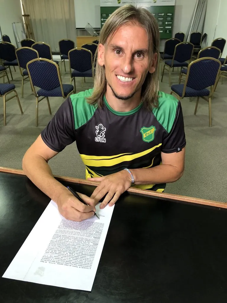 Defensa y Justicia es casi su segunda casa. Foto: IG SebaBecca