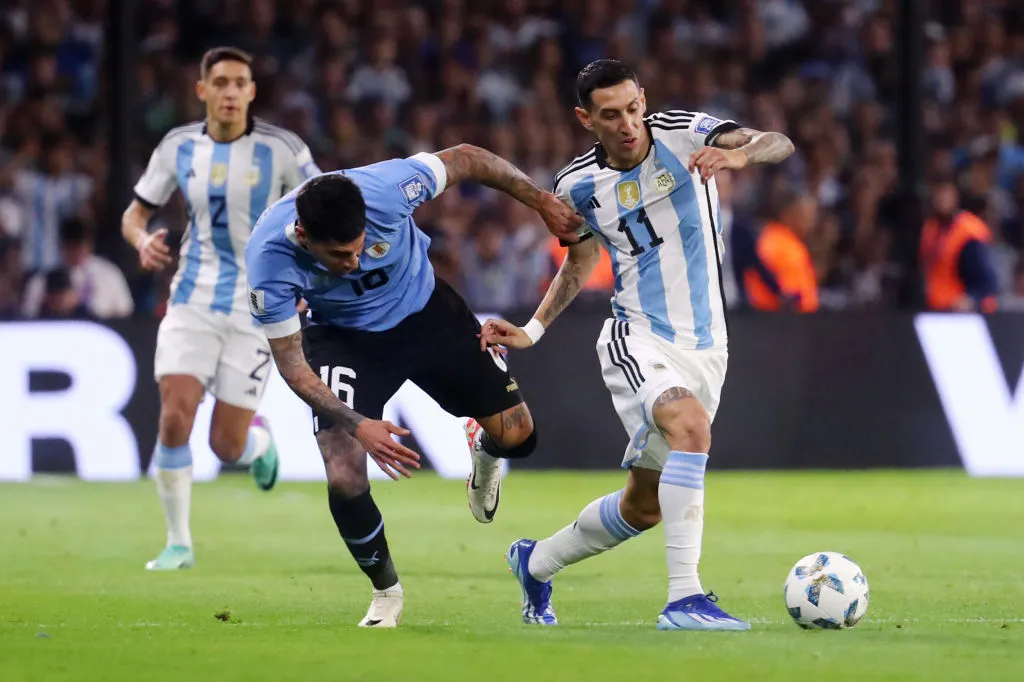 Di María ingresó en el segundo tiempo. (Foto: Getty)