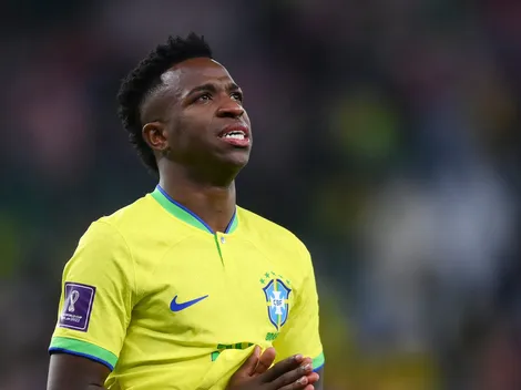 Baja sensible para Brasil: Vinícius Júnior salió lesionado ante Colombia