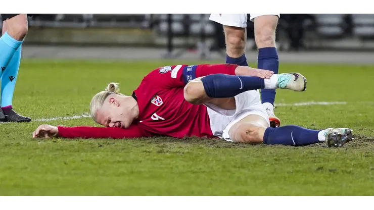 Haaland, lesionado ante Islas Feroe.