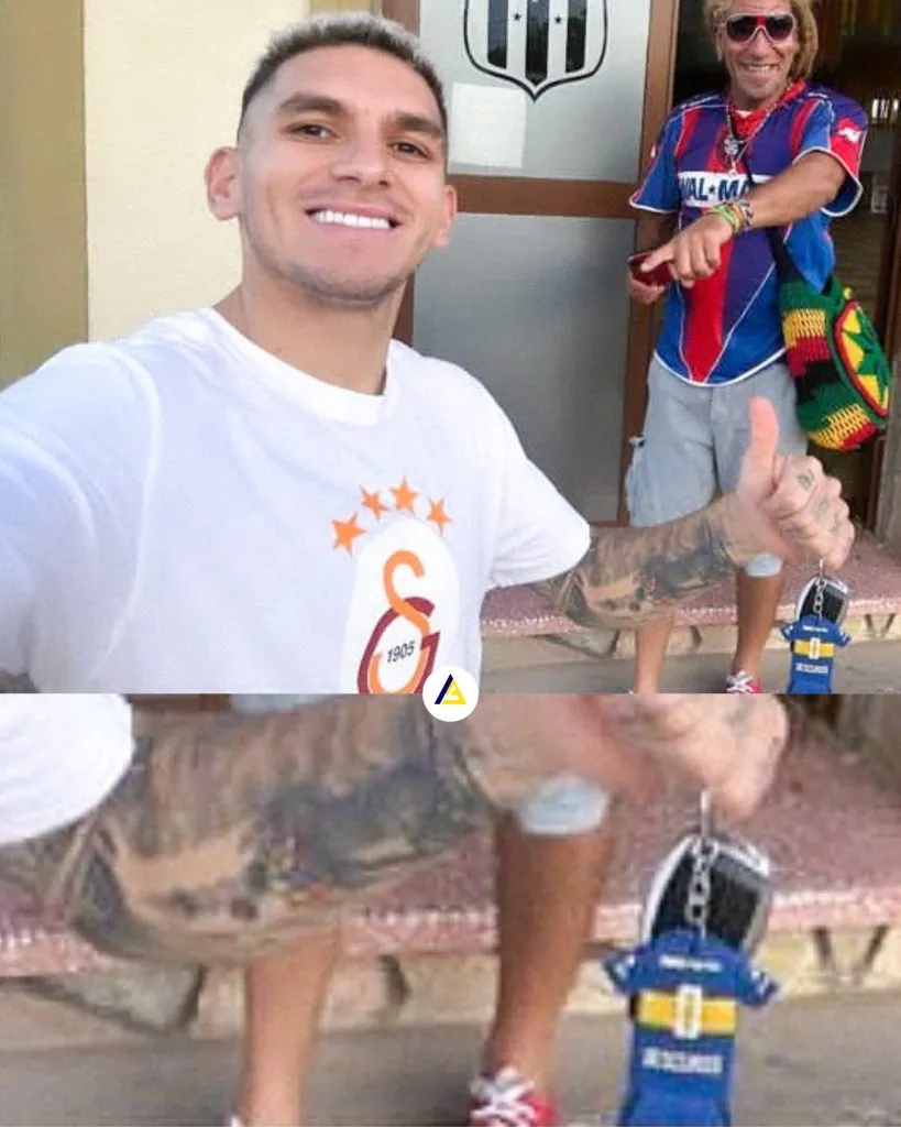 Torreira y su llavero bostero (@AnaIyticsCABJ)