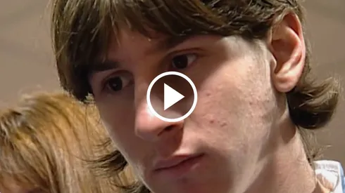 Barcelona recordó el debut de Lionel Messi en el primer equipo en un amistoso con Porto con un video en el que el argentino habla con tono español. FC Barcelona