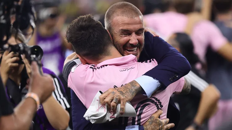 Beckham le hizo un importante regalo a Messi.