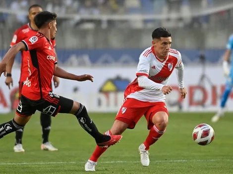 River rescató un empate agónico en su visita a Colo Colo