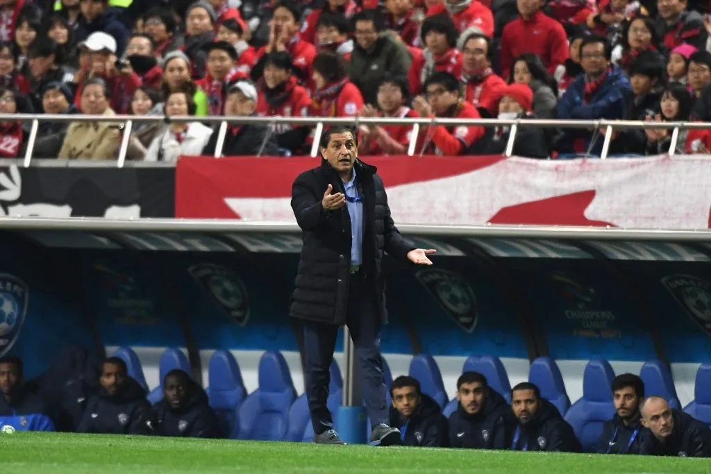 Ramón Diaz, el último argentino en dirigir en Al Ittihad. (Foto: Getty).