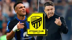 Lautaro Martínez, uno de los nombres que Al Ittihad quiere para Gallardo.