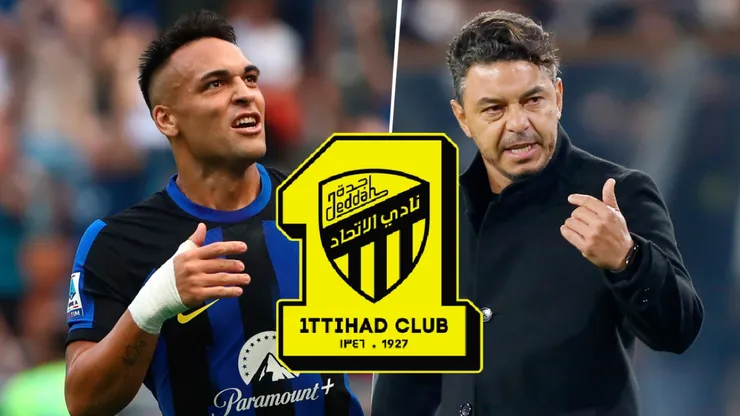 Lautaro Martínez, uno de los nombres que Al Ittihad quiere para Gallardo.