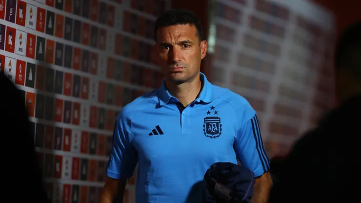 Lionel Scaloni en la Selección Argentina