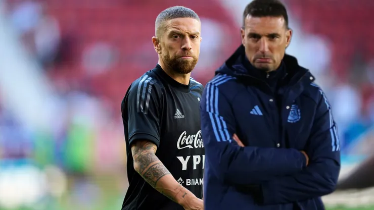 Scaloni reconoció haber hablado con Papu Gómez tras su dopaje.