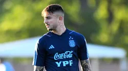 Pablo Maffeo en la Selección Argentina. (Getty Images)