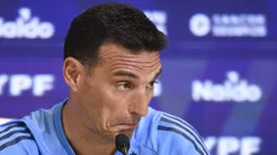 Scaloni prepara la alineación ante Uruguay.