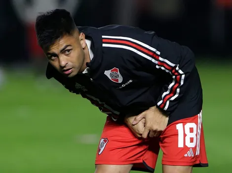 Malas noticias para River: se lesionó el Pity Martínez