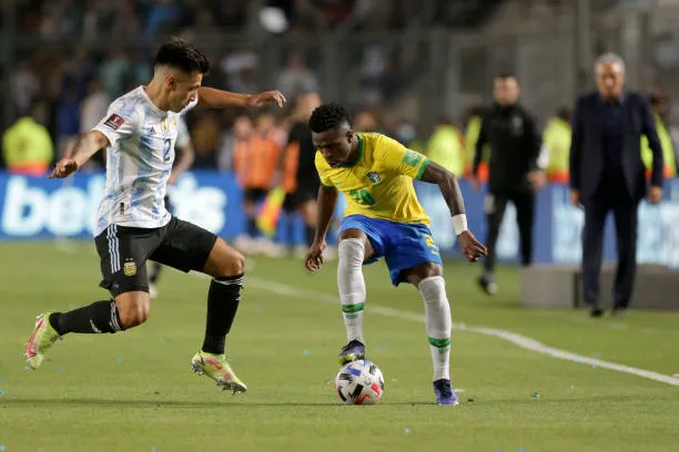 Vinicius es la gran referencia de ataque en la nueva lista de Brasil. (Photo by Daniel Jayo/Getty Images)