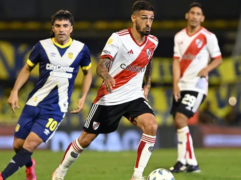 Los hinchas de River hicieron tendencia a Lanzini