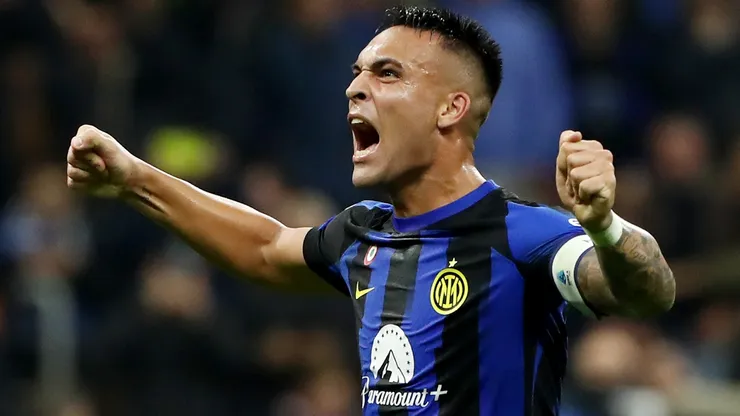 Lautaro Martínez se ubicó quinto en el ranking de los mejores jugadores del 2023 elaborado por CIES. Getty Images.