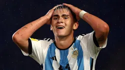 El delantero de Independiente fue el punto más alto de la Selección Argentina.