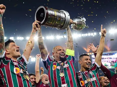 Con la nueva Copa Libertadores: el polémico mural que inauguró Fluminense