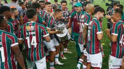 Fluminense sigue festejando el título de la Copa Libertadores.