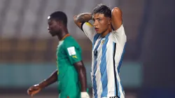 La Selección Argentina cae 2-0 ante Senegal al término del primer tiempo.