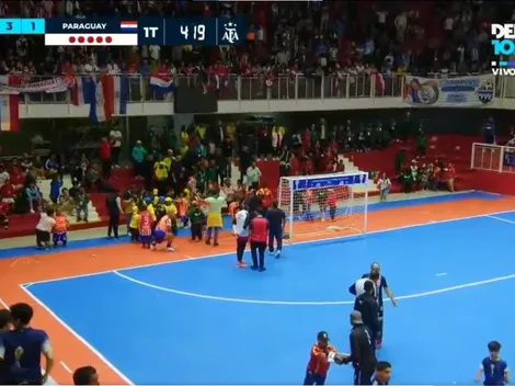 Escándalo en la final del Mundial de talla baja: Argentina ganaba y Paraguay abandonó
