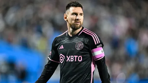 Lionel Messi en el encuentro ante Charlotte FC.