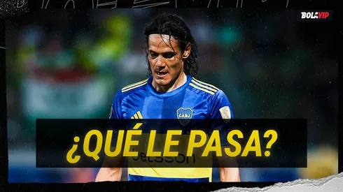 Hasta ahora, el rendimiento de Cavani no fue el esperado en Boca.