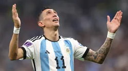 Ángel Di María, leyenda de la Selección Argentina. (Getty Images)