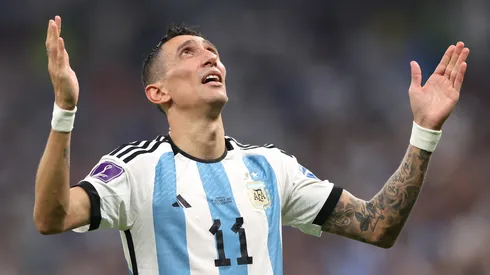 Ángel Di María, leyenda de la Selección Argentina. (Getty Images)