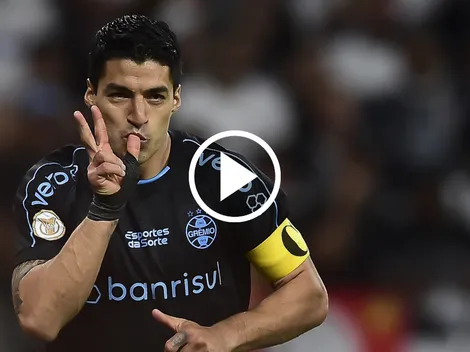 VIDEO | Lo espera Messi: triplete clave de Suárez en Gremio