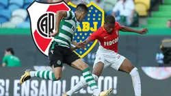 Rodrigo Battaglia marcando a Mbappé: lo quieren Boca y River