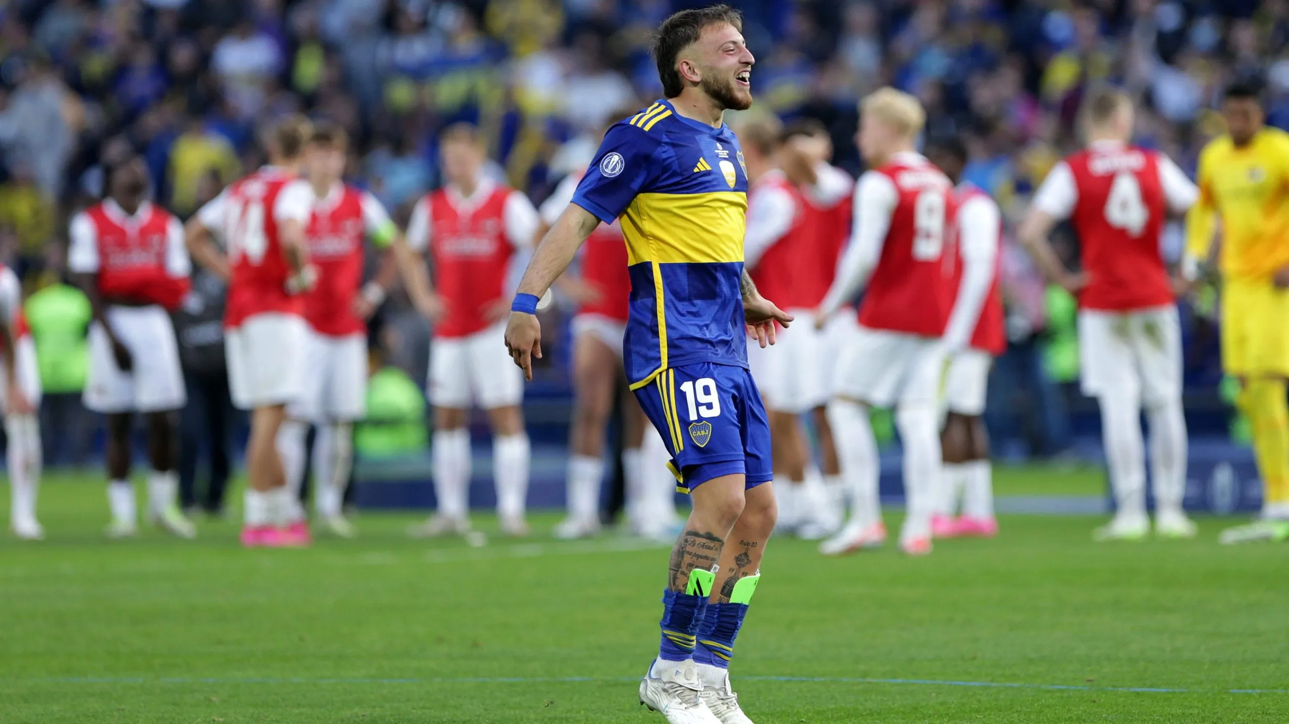 Ignacio Rodríguez en la victoria ante el AZ Alkmaar. (Foto: Getty Images).