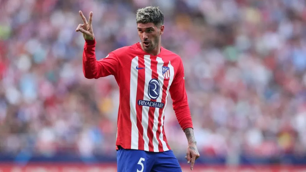 Rodrigo De Paul en Atlético de Madrid. (Foto: Getty)