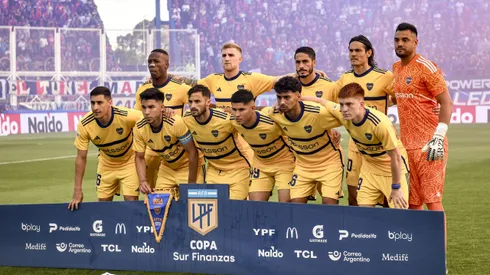 El equipo titular de Boca para enfrentar a San Lorenzo.