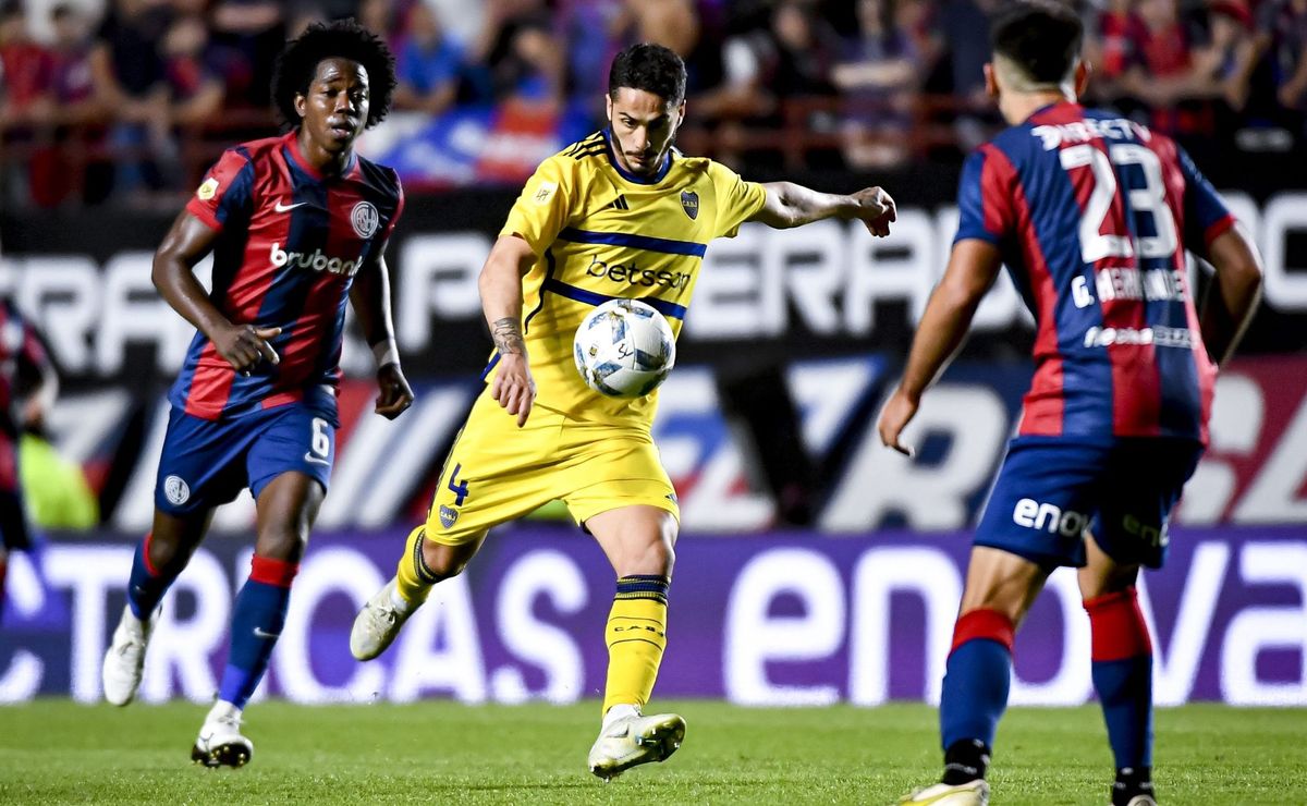 Partidazo: San Lorenzo y Boca empataron en el Nuevo Gasómetro con un ...